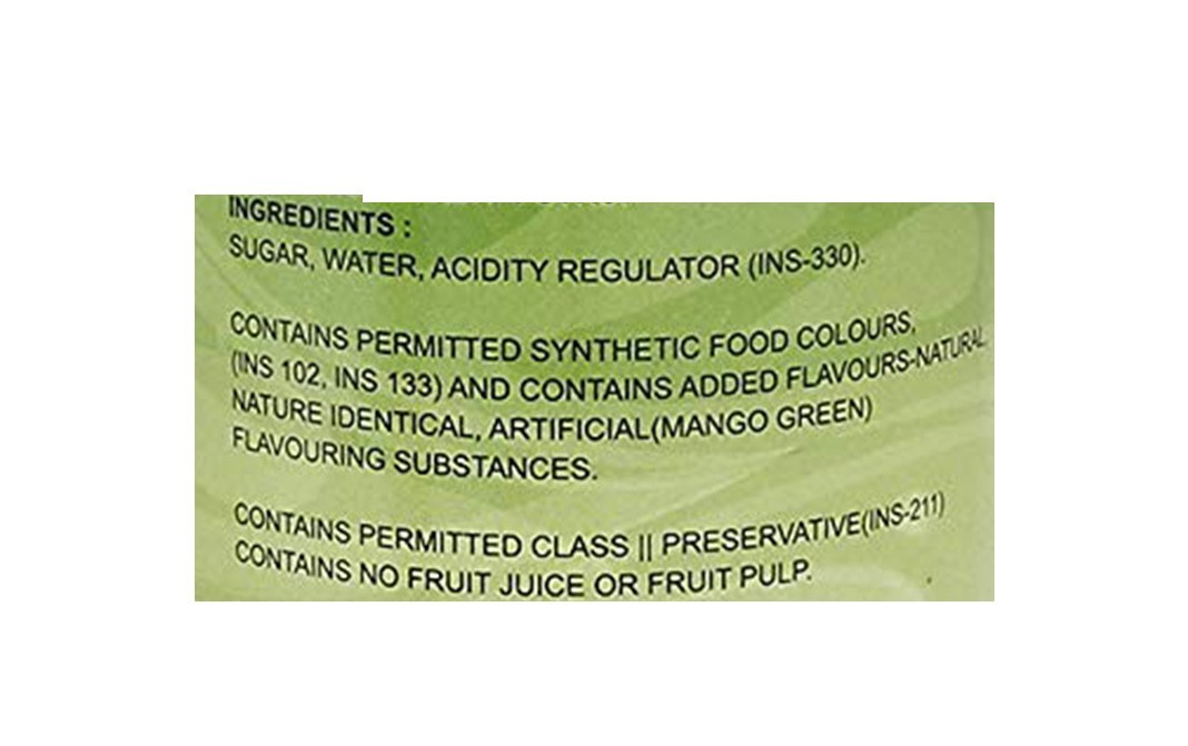 Raj Mandir Kachi Keri Syrup    Plastic Bottle  750 millilitre